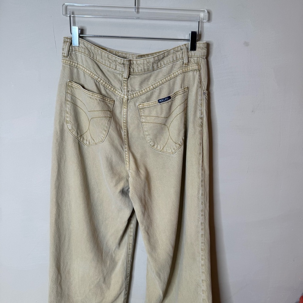 ROLLA'S Light Tan Denim balloon leg Jean size 31 - Picture 5 of 12